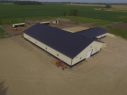 heated arena with good footing