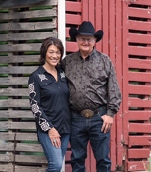 Ken and Annette Krebsbach at their New Prague horse facility